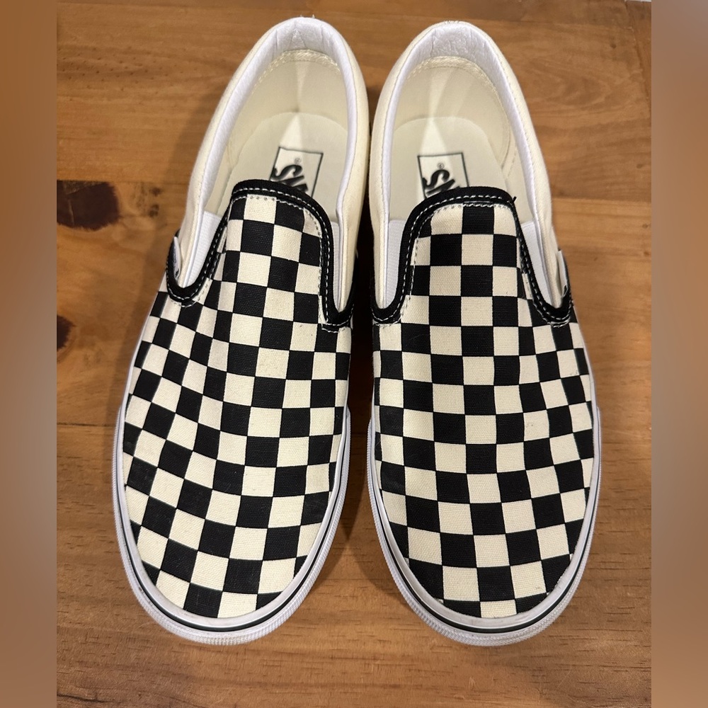 New Vans checkered